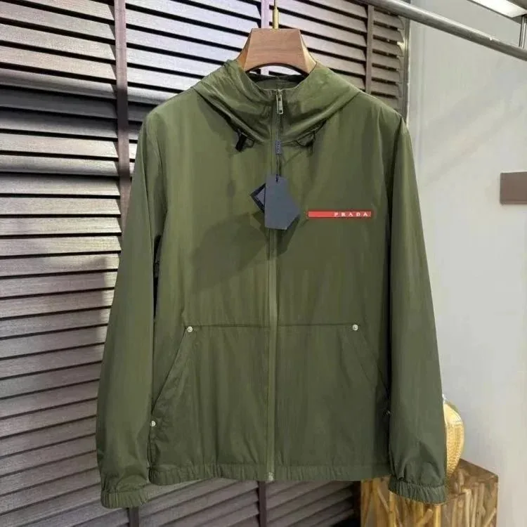 Prada Nylon Hooded Jacket Collection — Photo 15