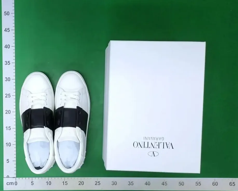 Valentino Open Sneaker White Trainers — Photo 12