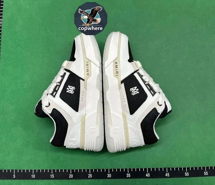 Amiri MA-1 Black White Sneakers