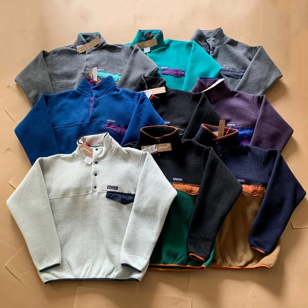 Patagonia Fleece Snap Pullover Jacket