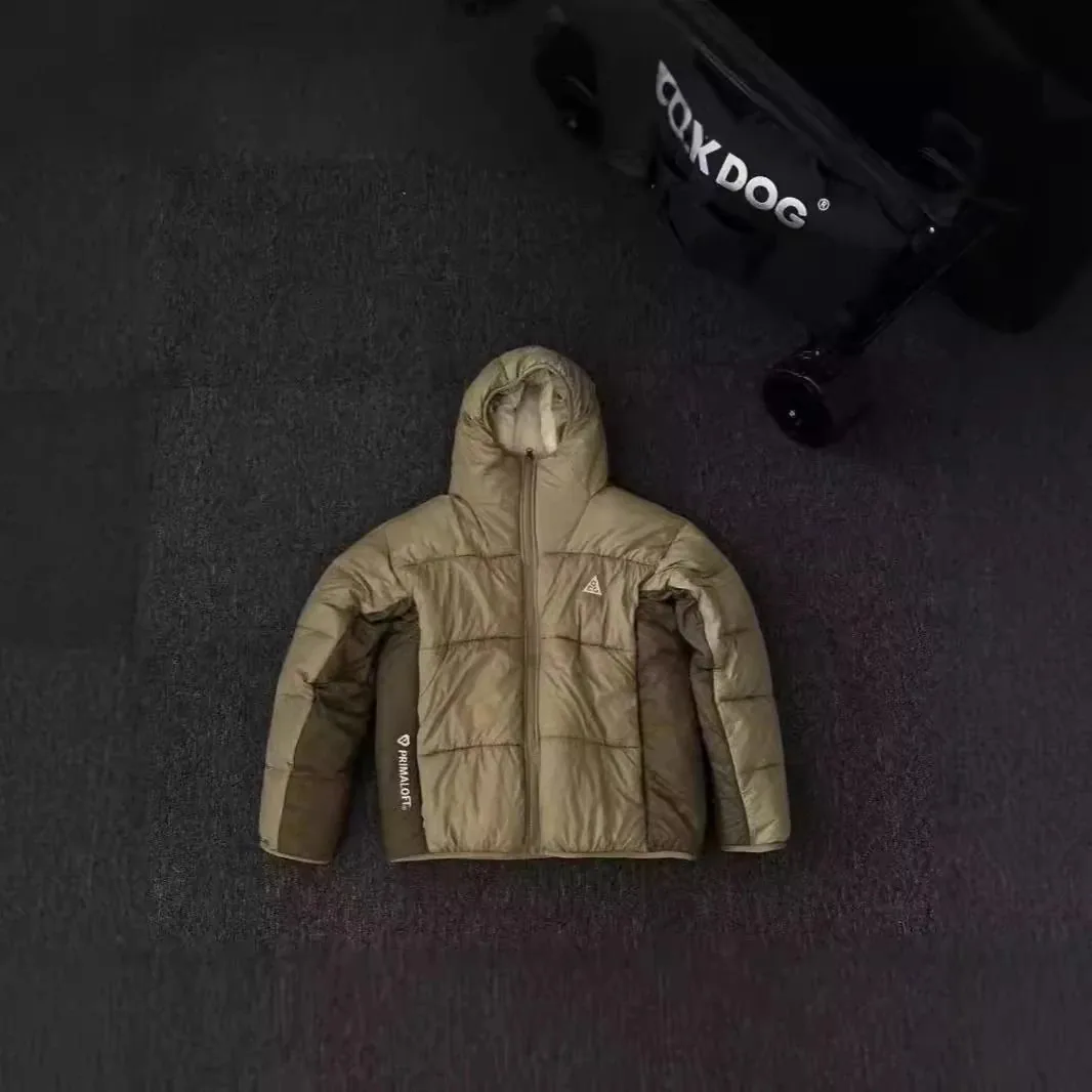 Embroidered Hooded Padded Jacket — Photo 4