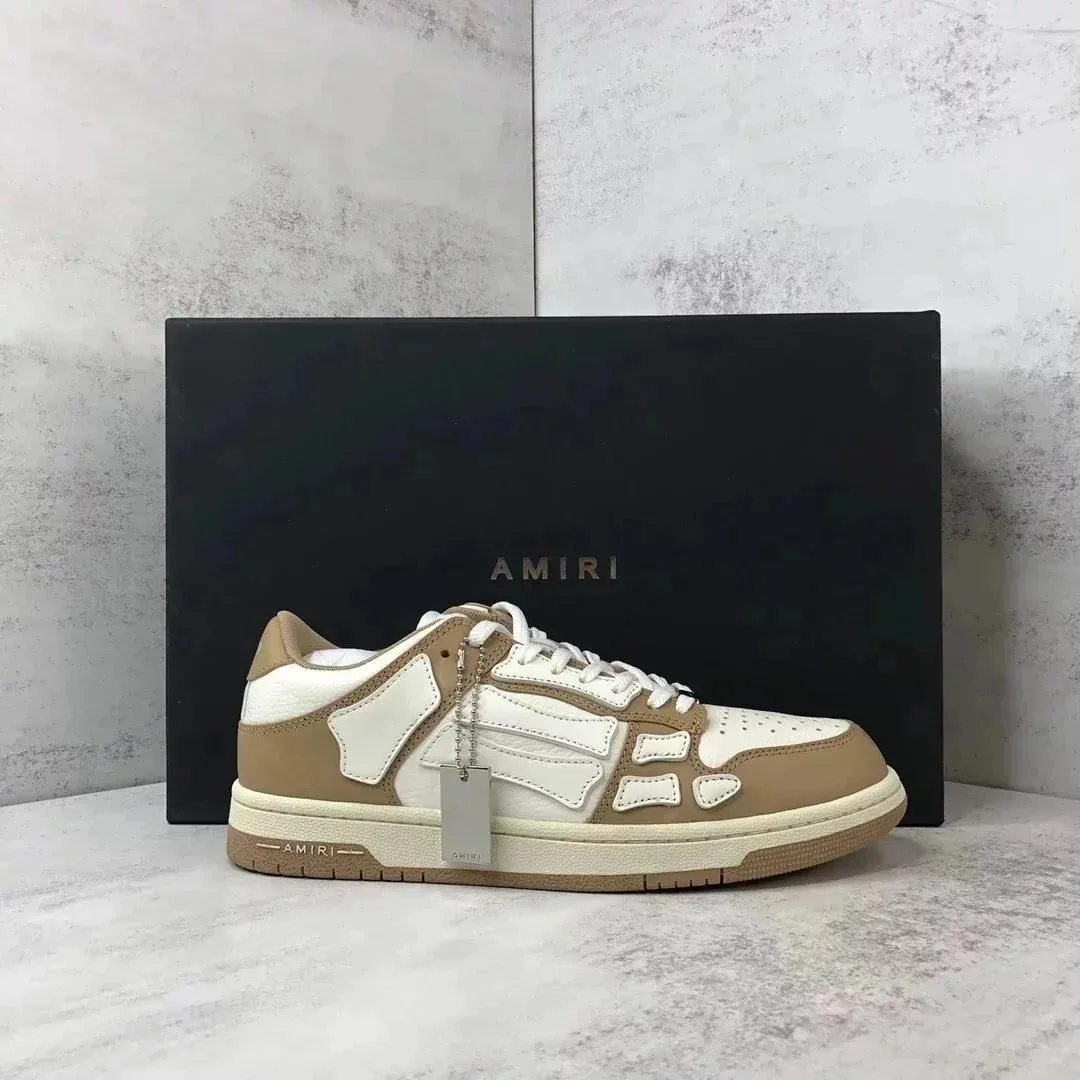 Amiri Skel-Top Low Blue White Runners — photo 4
