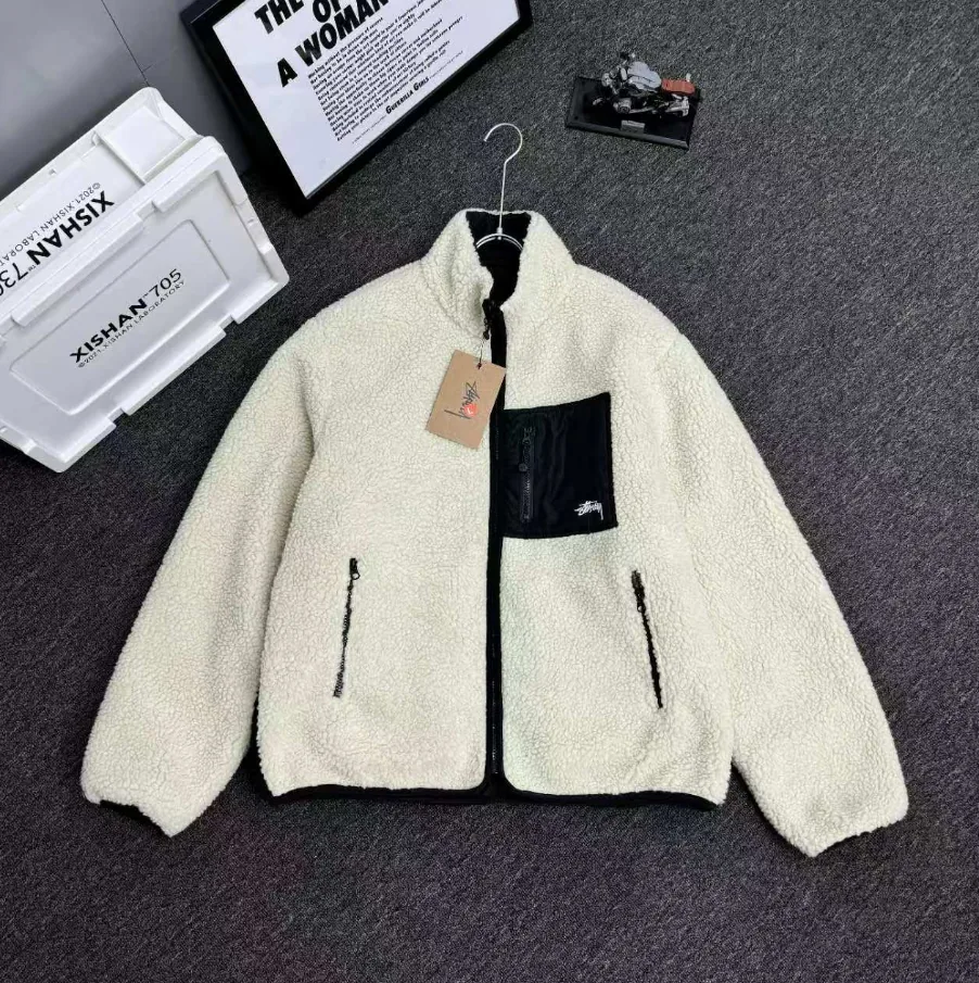 Stussy Shearling Jacket — Photo 3