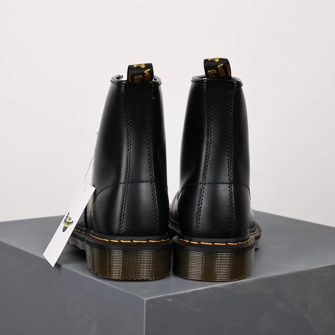 Dr. Martens 1460 Dr. Black Leather Sneakers — QC