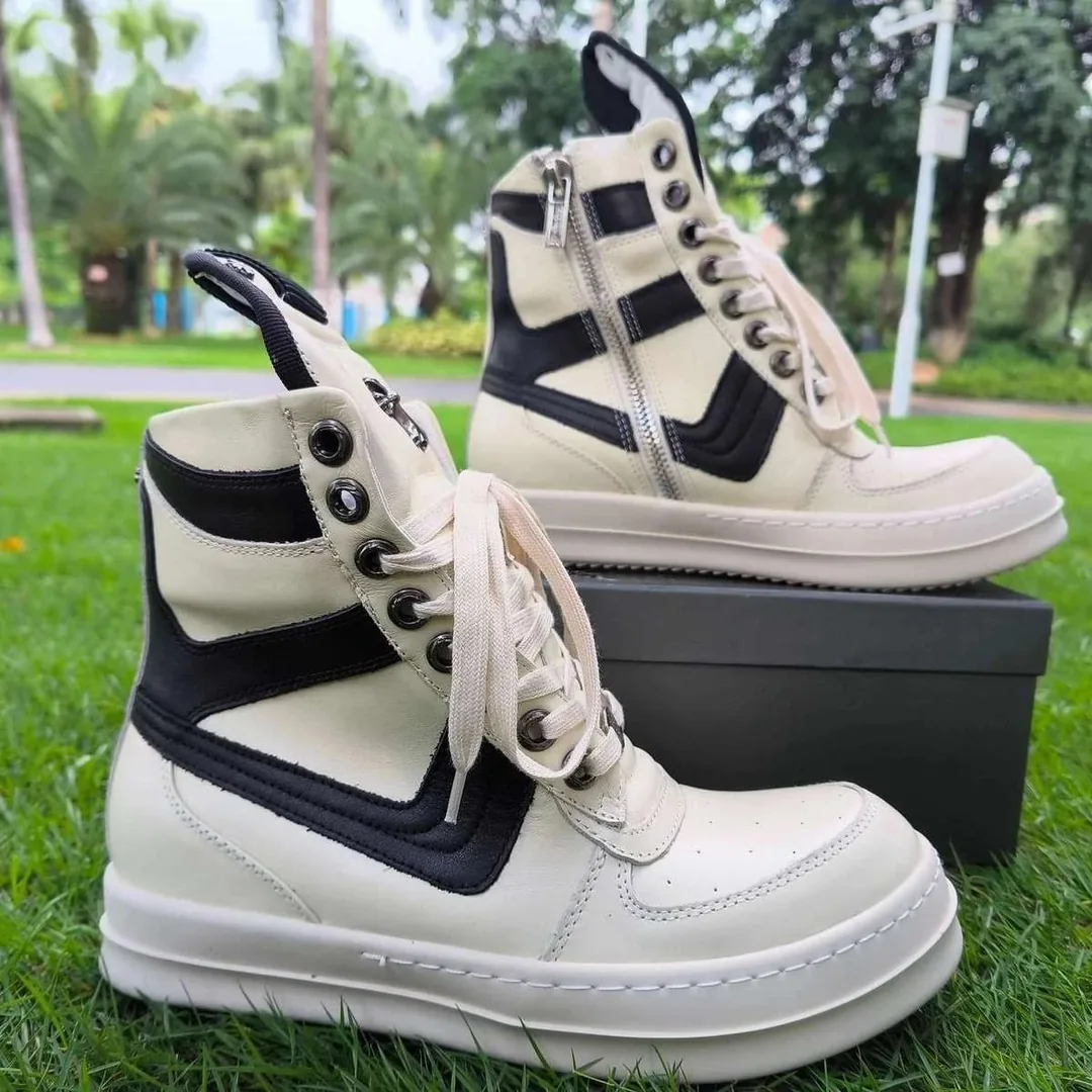 Chrome Hearts White Collab High-Top Sneakers — photo 3