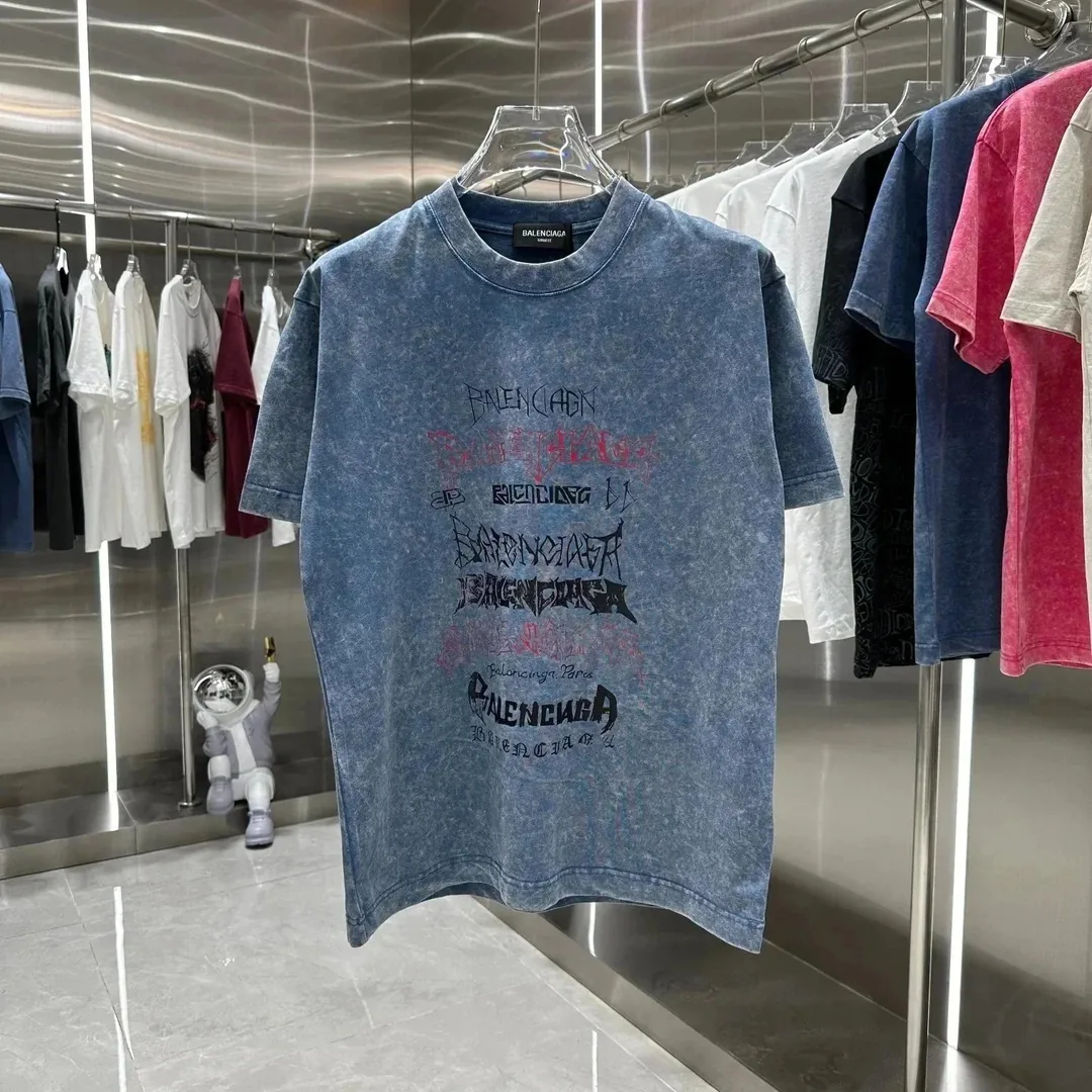 Balenciaga Logo T-Shirt Collection — QC