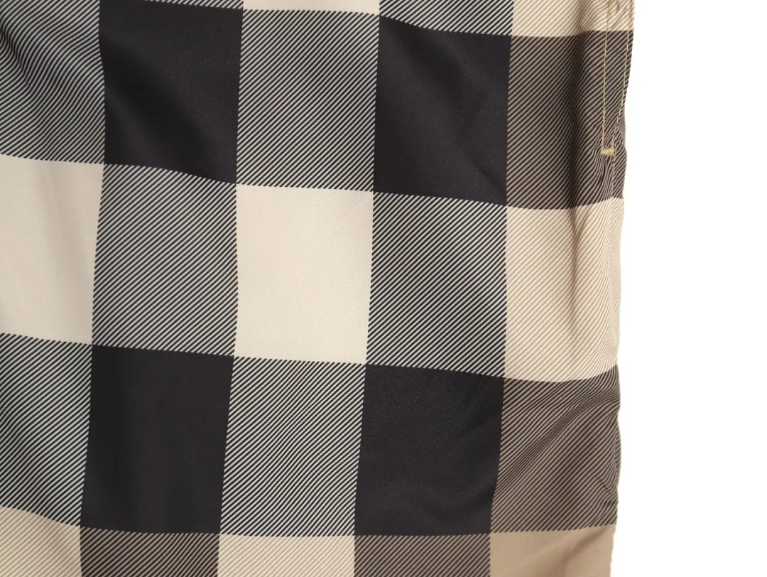 Large Plaid Beach Shorts — Photo 5