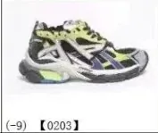 Balenciaga Runner Navy Trainers — photo 9