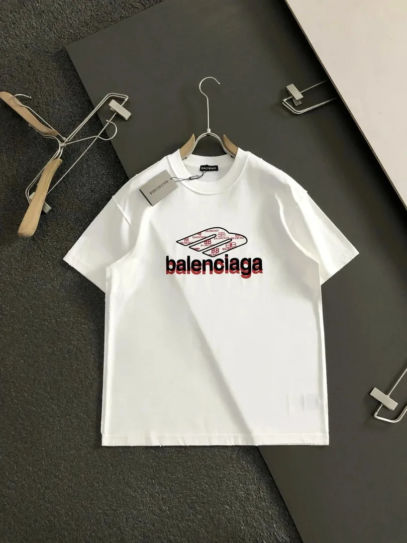 Balenciaga Logo Print T-Shirt Collection — QC