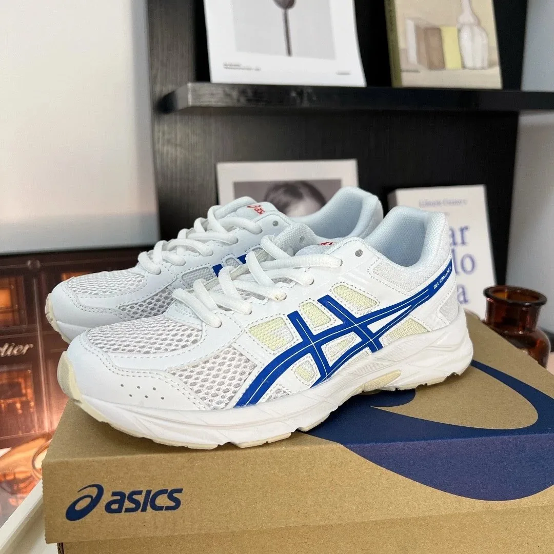 Asics White Mesh Runners — Photo 6