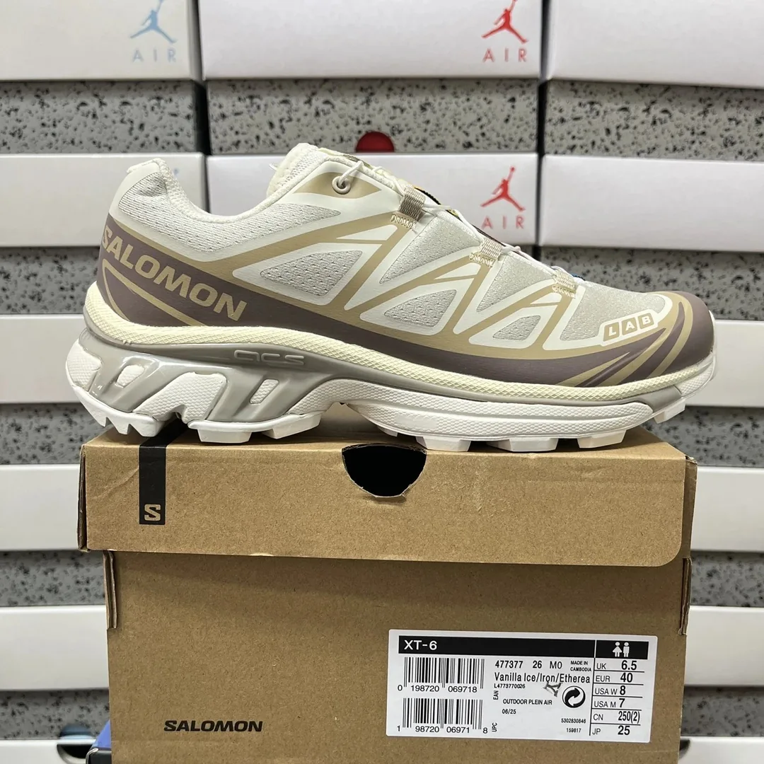 Salomon XT-6 Grey Outdoor Mountain Trail Runners — Photo 2