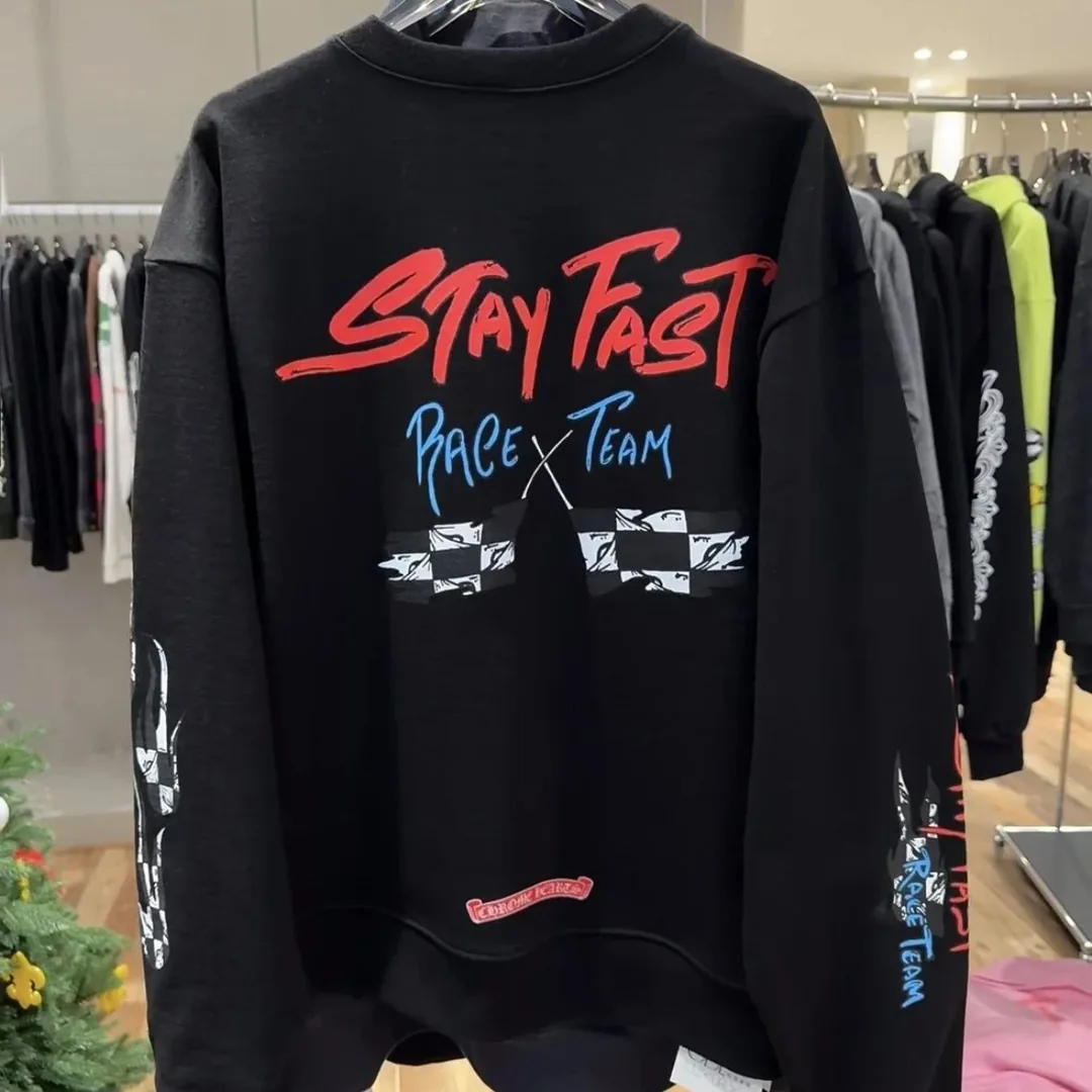 Graffiti Flame Cross Hoodie — Photo 10
