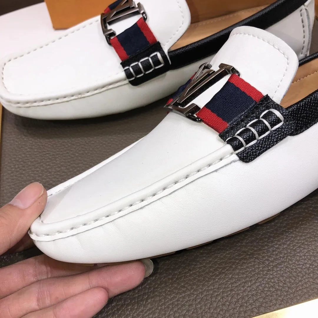 Louis Vuitton Major Loafer Leather Driving Loafers — photo 7