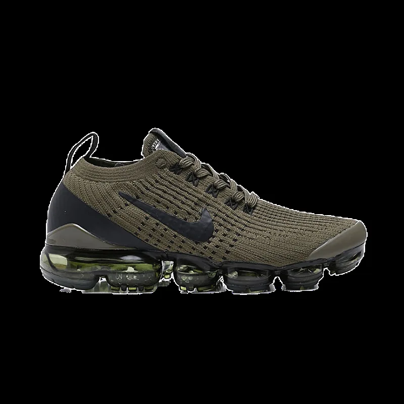 Nike Air VaporMax Flyknit 3 Black Trainers — QC