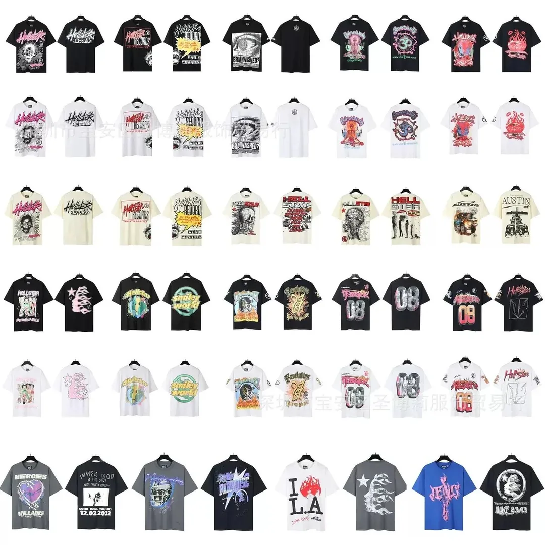 Washed Distressed Portrait T-Shirt