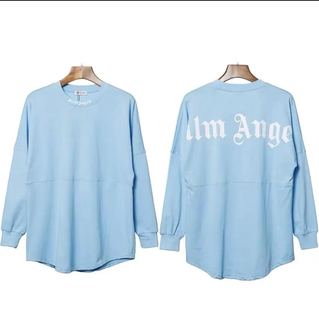 Palm Angels Letter Print Long-Sleeve Tee — Photo 14