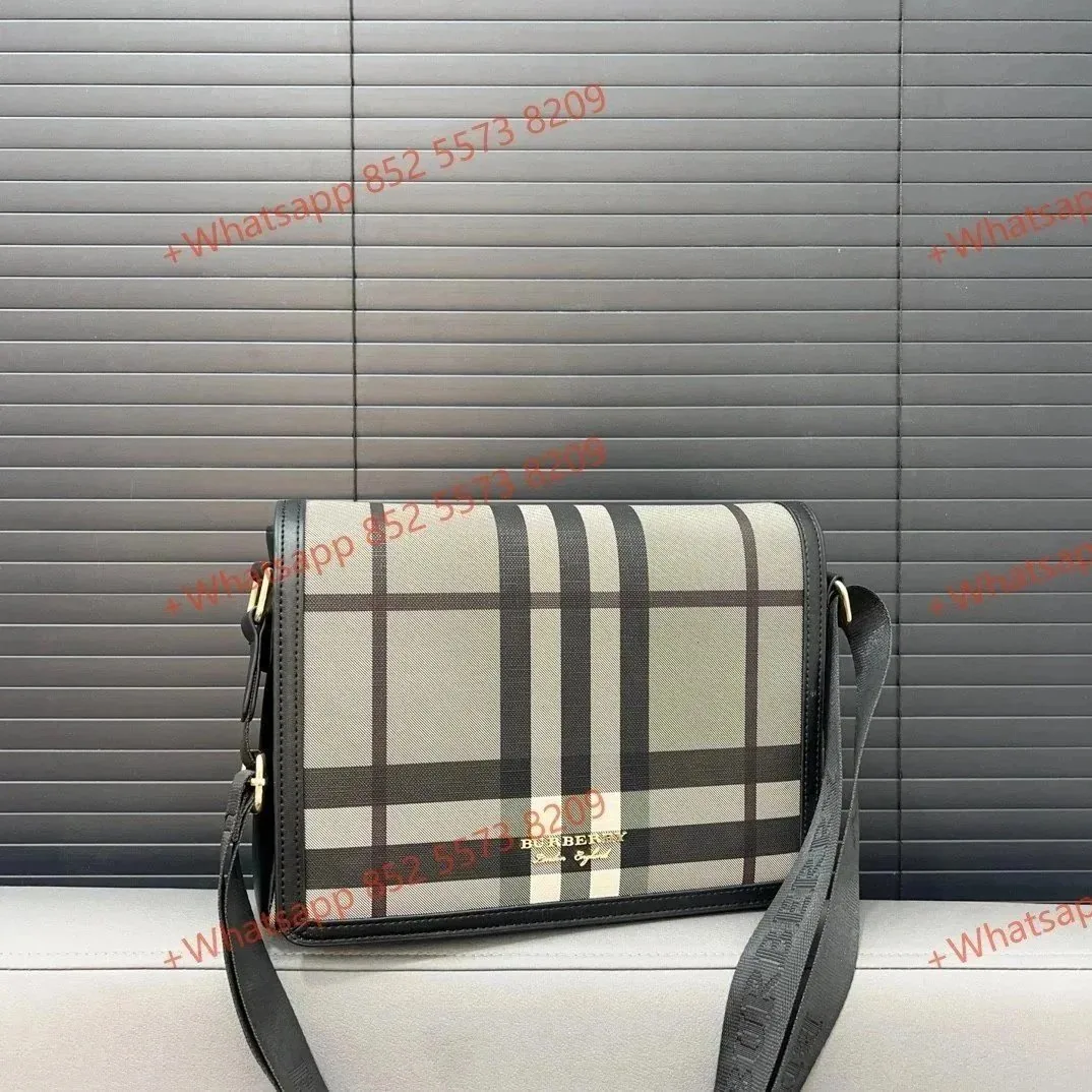 Plaid Business Handbag — photo 5