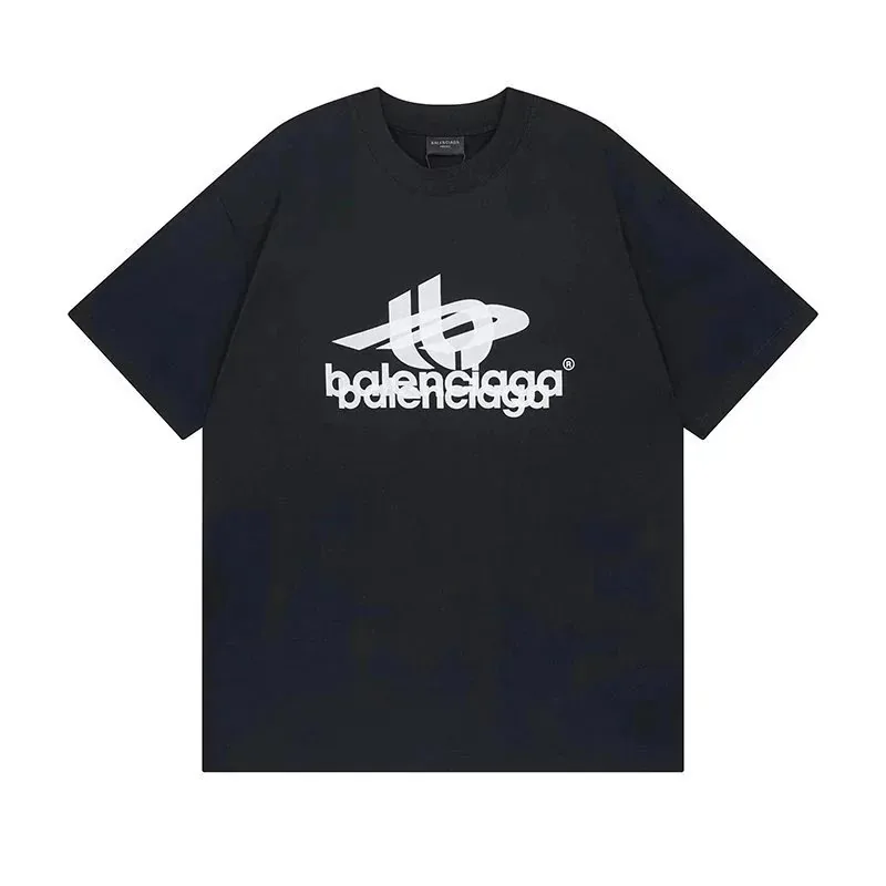 Balenciaga Logo Print Washed T-Shirt — photo 7