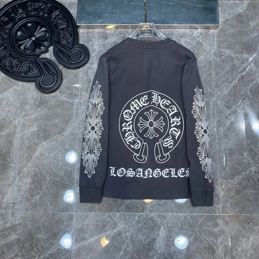 Chrome Hearts Cotton Long-Sleeve Tee — QC