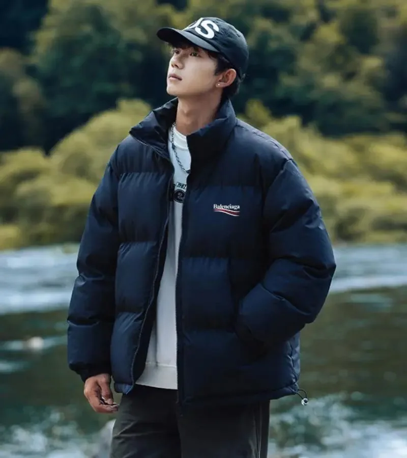 Balenciaga Campaign Logo Down Puffer Jacket — photo 3