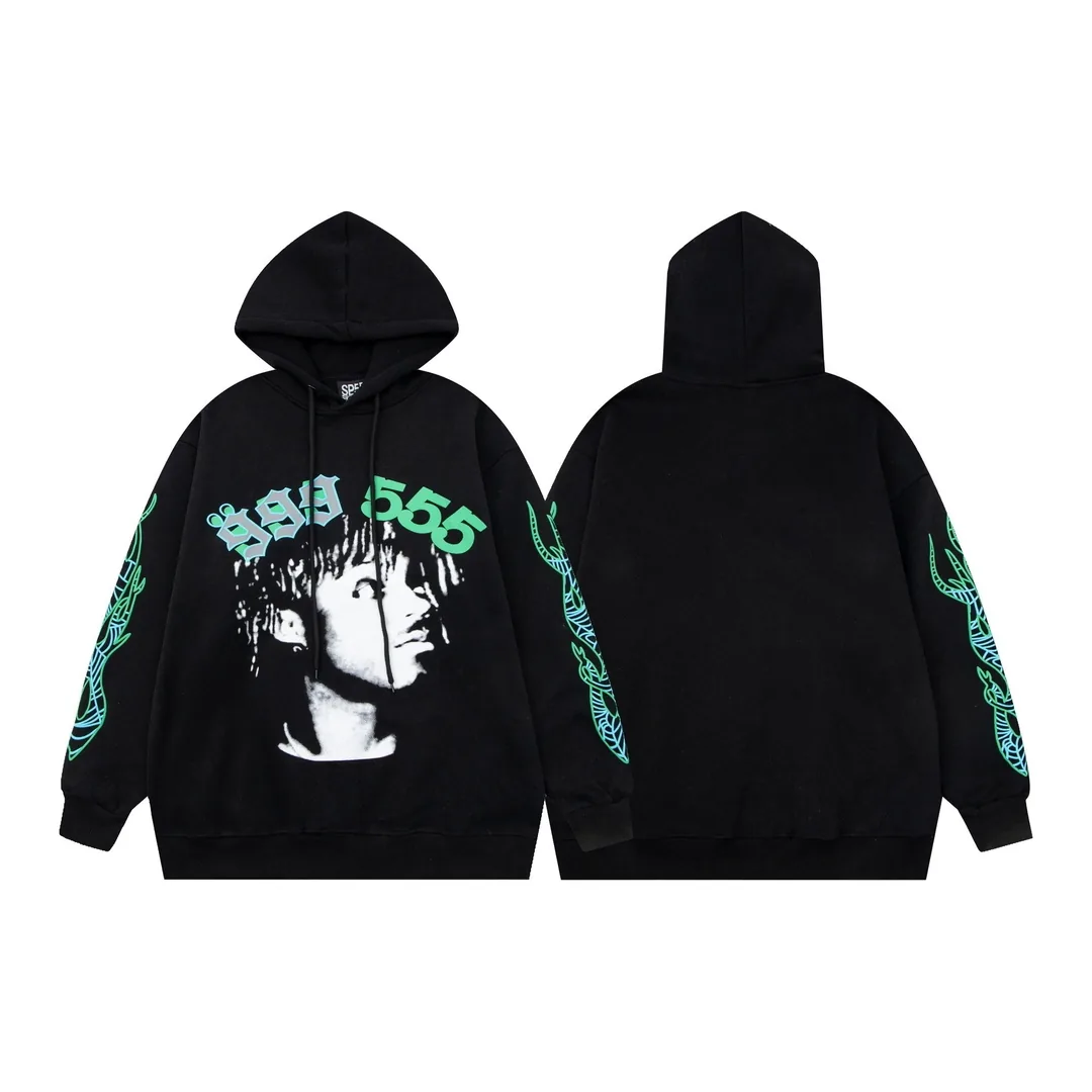 Sp5der Print Hoodie Set — photo 10