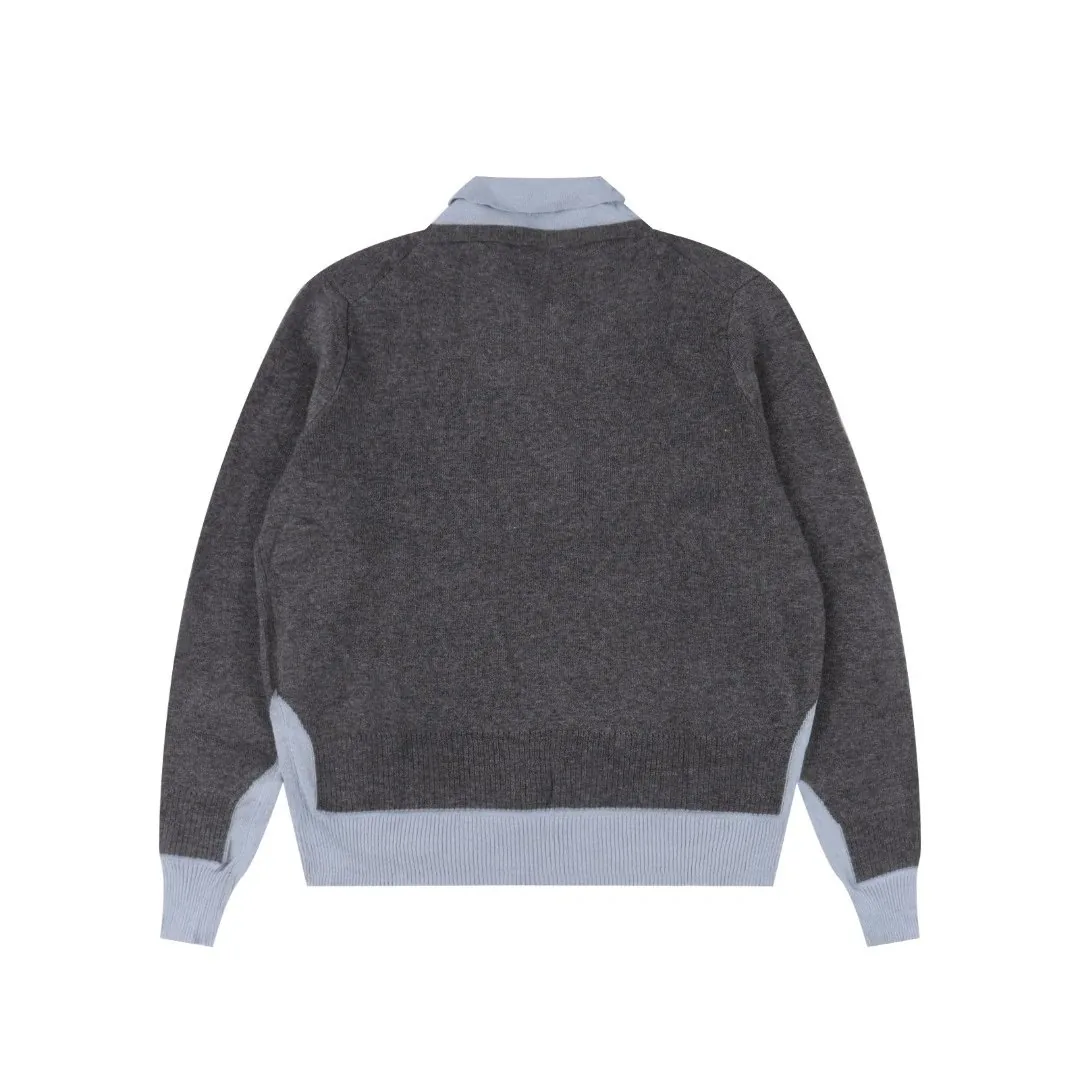 Miu Miu Layered Cashmere Wool Sweater — Photo 2