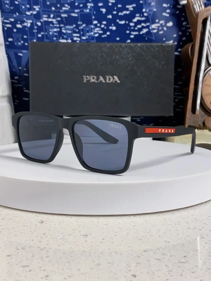 Prada Linea Rossa Rectangular Sunglasses