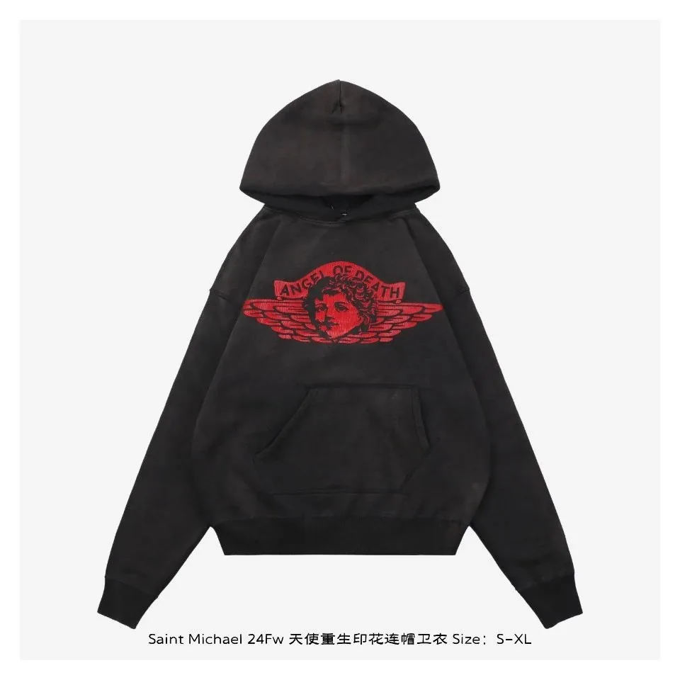 Cotton Pullover Hoodie — Photo 7