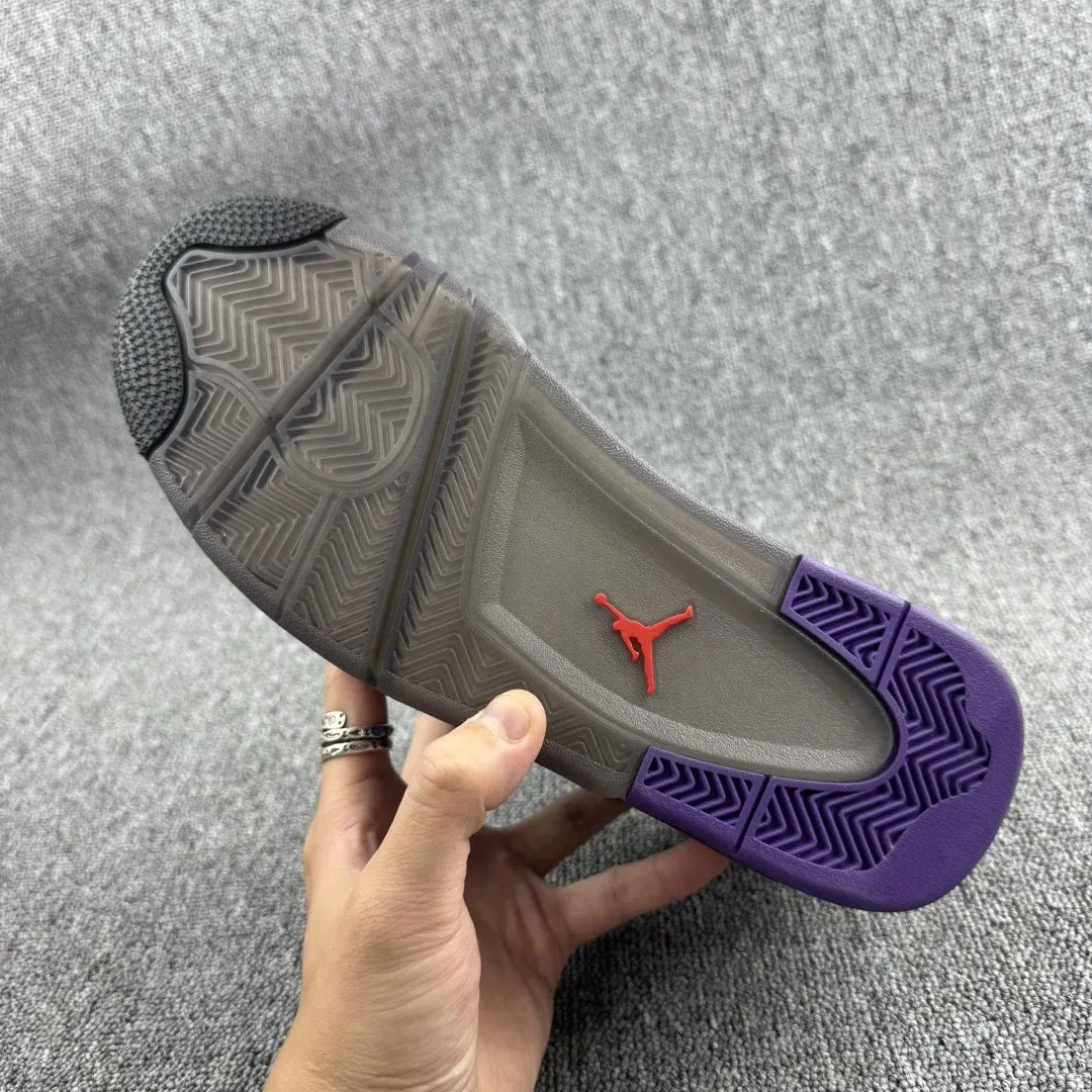 Air Jordan 4 Purple Suede — Photo 7