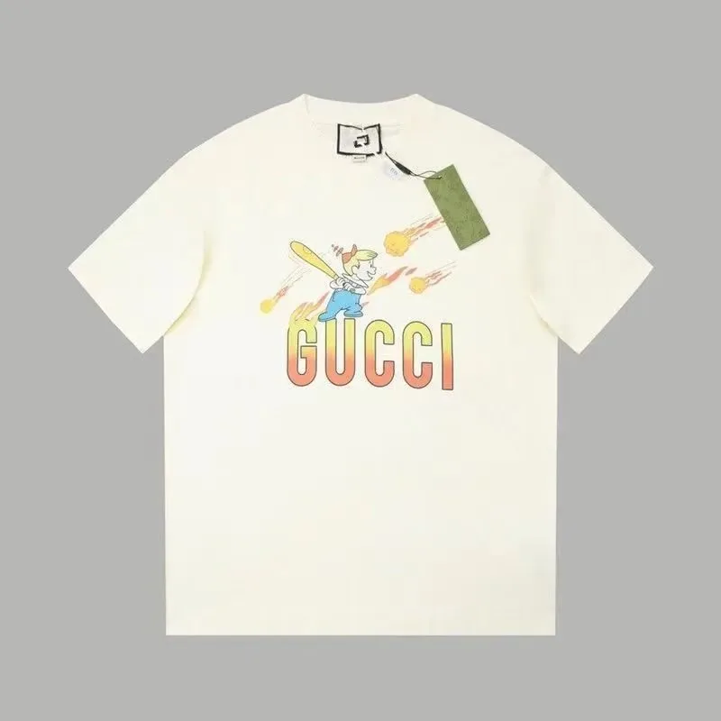 Gucci Graphic Print T-Shirt Collection — QC