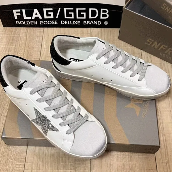 Golden Goose Super-Star White Sneakers