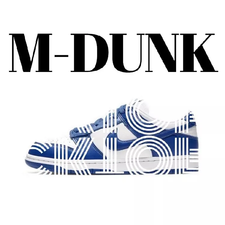 Nike Dunk Low Lace-Up Running Shoes — photo 7