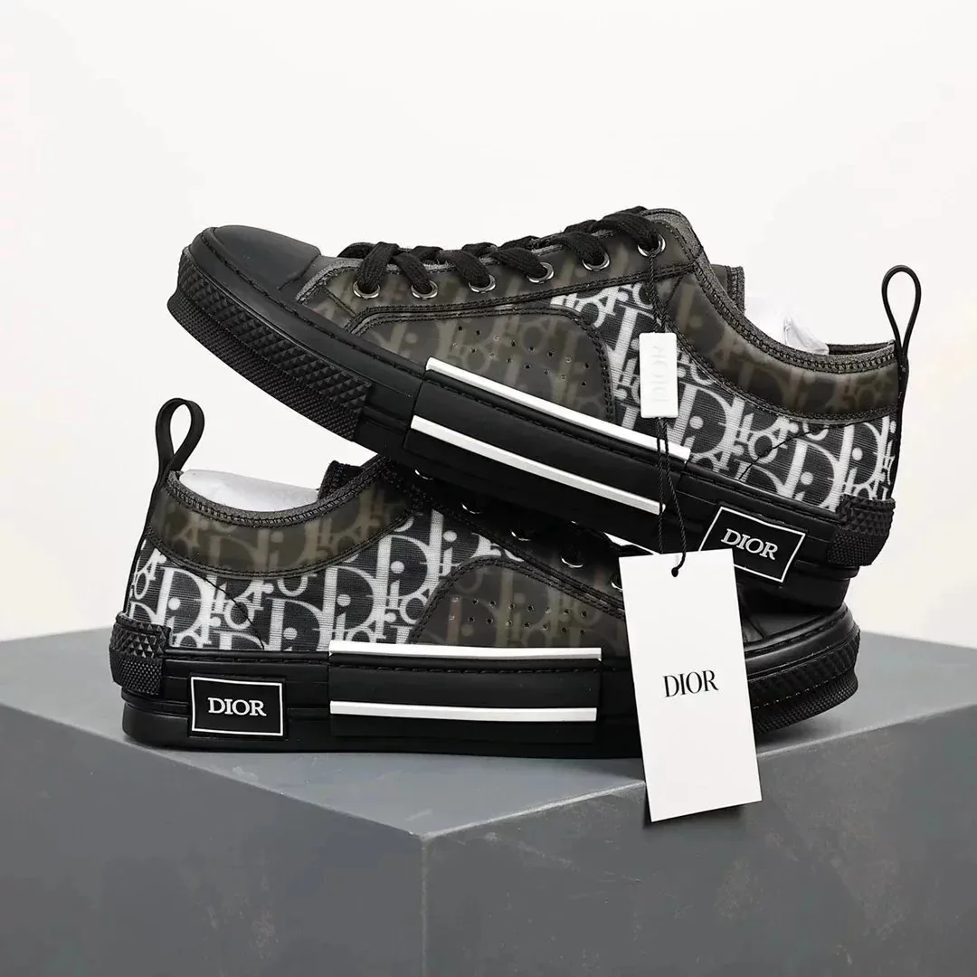 Dior B23 Black Sneakers — Photo 13