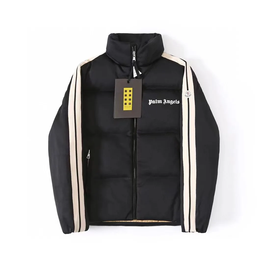 Palm Angels Embroidered Logo Down Jacket
