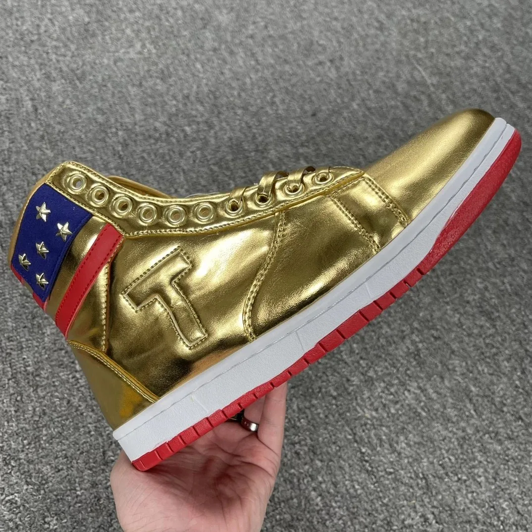 Trump Never Surrender High-Top Sneakers — Photo 3