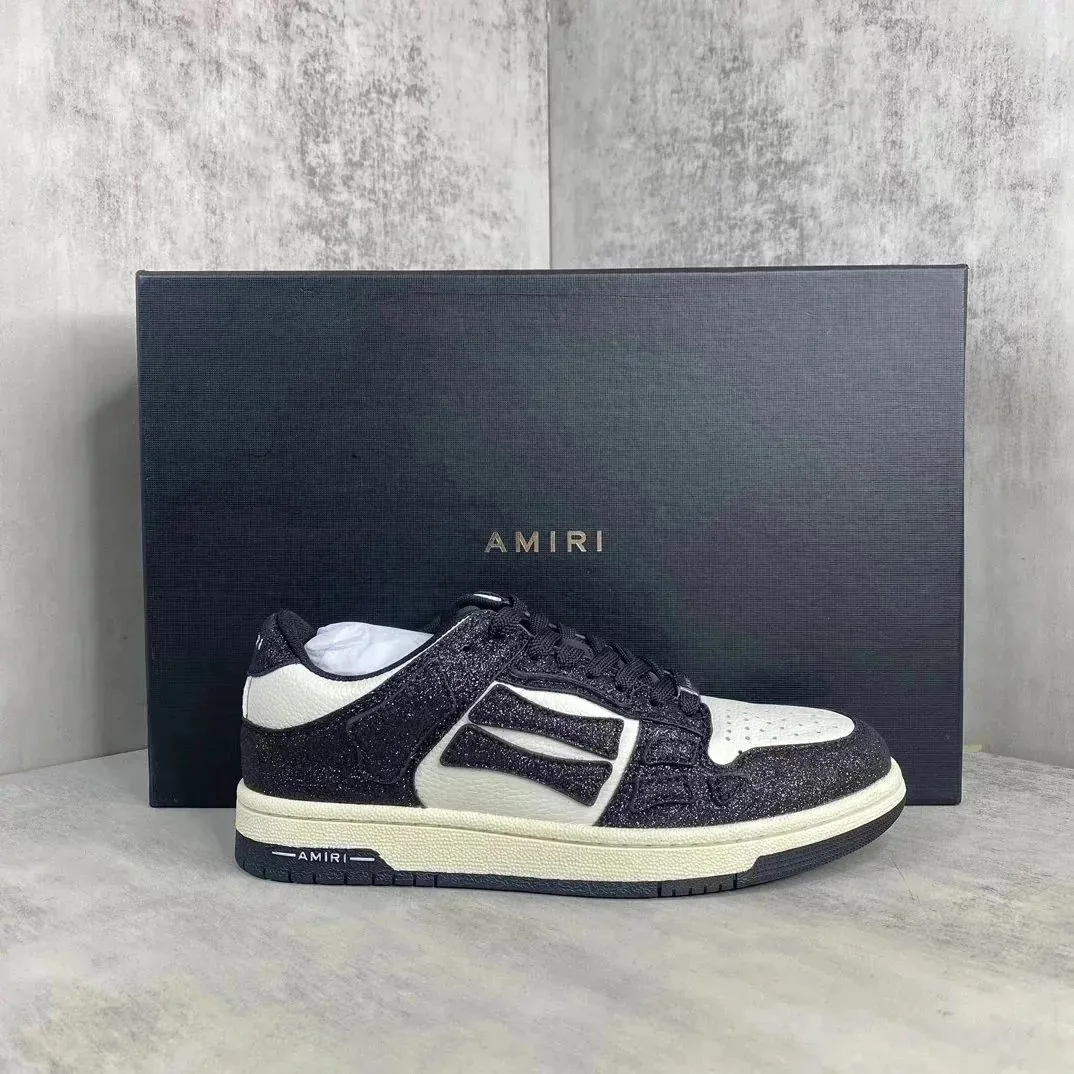 Amiri Skel-Top Low Blue White Runners — photo 2