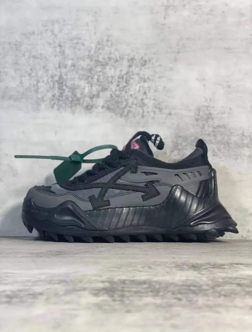 Off-White Odsy-1000 White Lace-Up Platform Runners — Photo 10