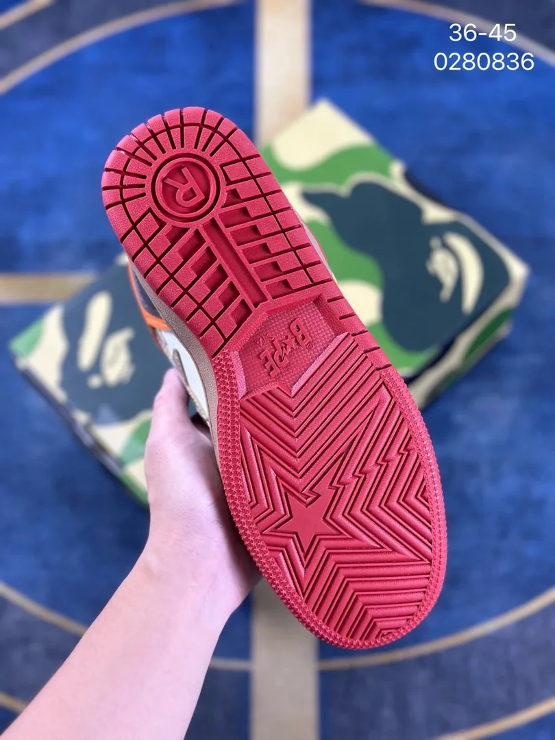 Bape Sta Tie-Dye SK8 Skate Shoes — QC