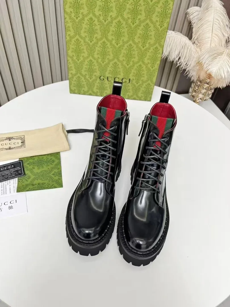 Gucci Leather Sneakers — QC