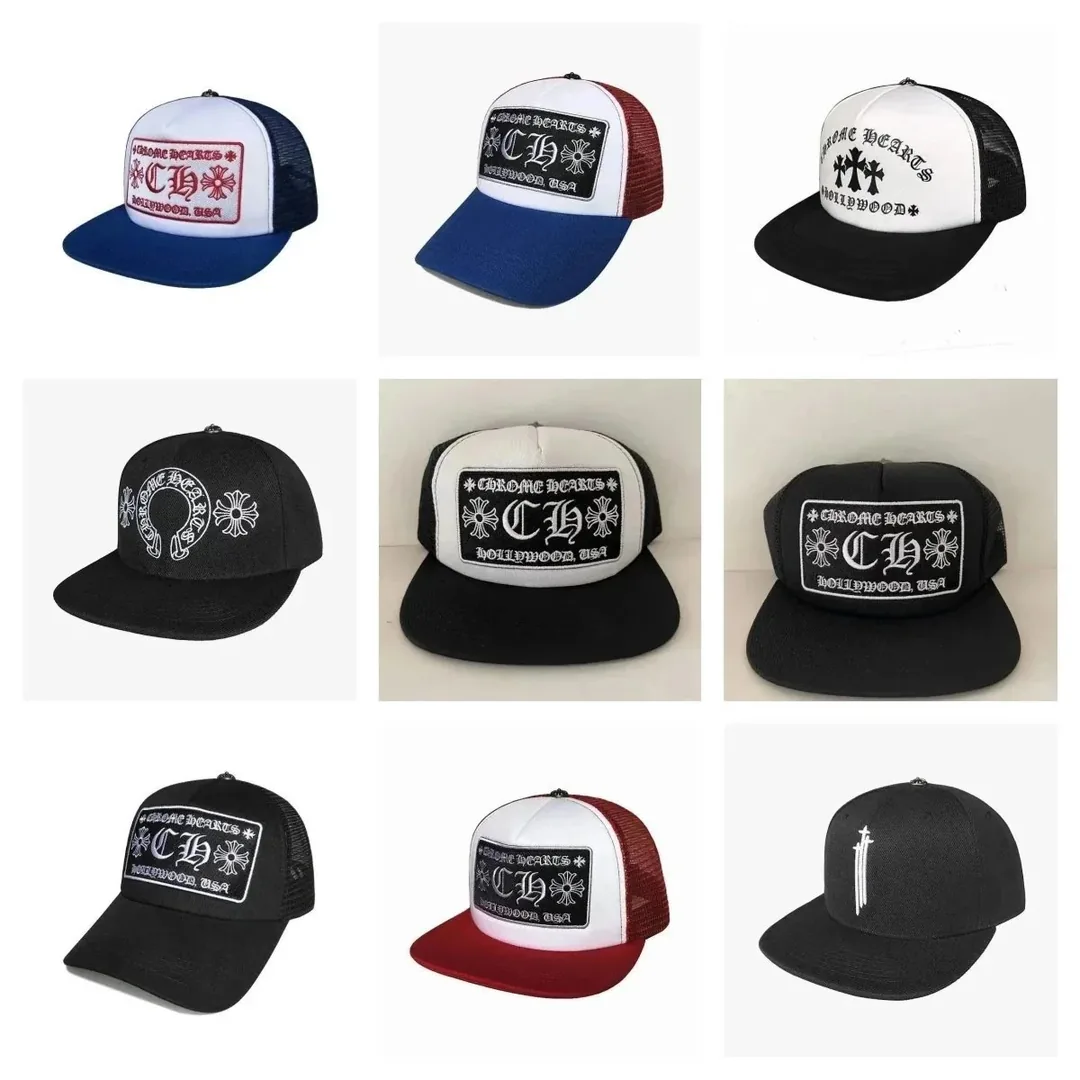 Chrome Hearts Cross Logo Trucker Cap Collection