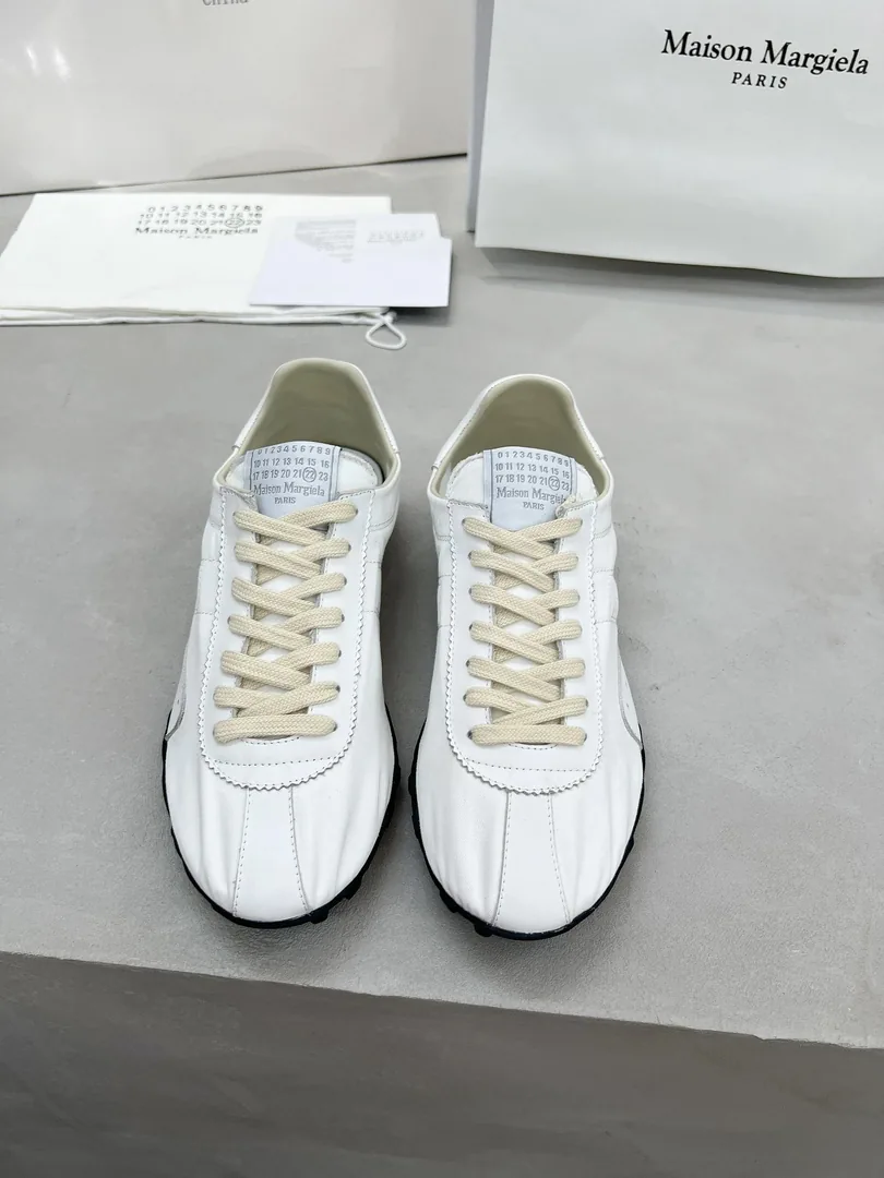 Maison Margiela Leather High-Top Sneakers — photo 3