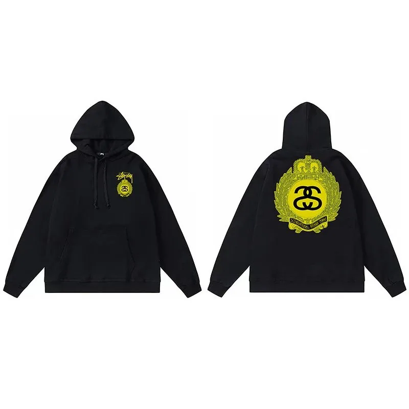 Letter Print Pullover Hoodie — QC