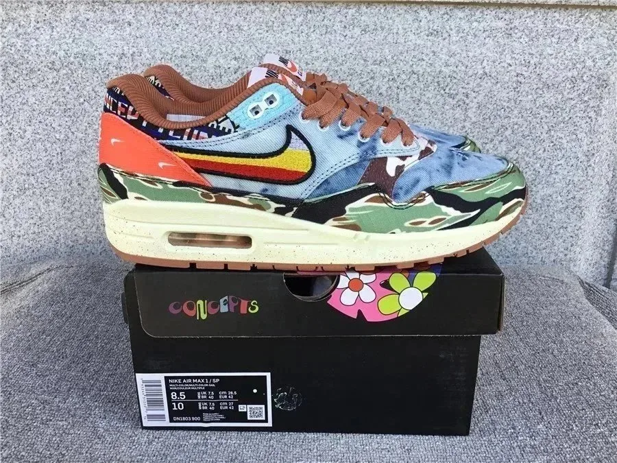 Nike Air Max 1 Lace-Up Runners — Photo 6