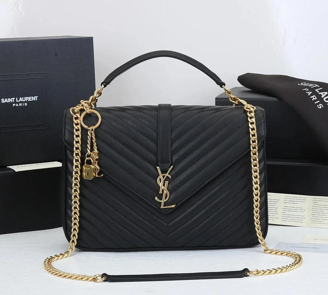 YSL Leather Bag — Photo 12