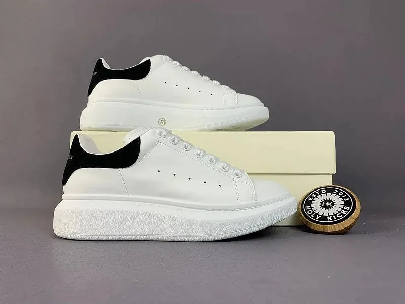 Alexander McQueen Oversized Sneaker White Platform Trainers — Photo 11
