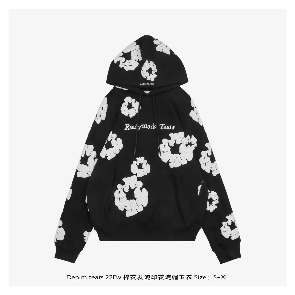 Cotton Pullover Hoodie — Photo 11