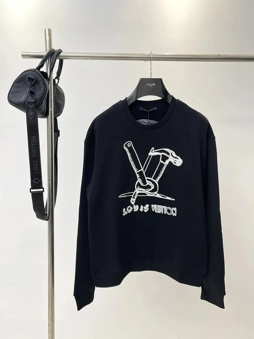 Louis Vuitton Eye Graphic Grey Sweatshirt — Photo 6