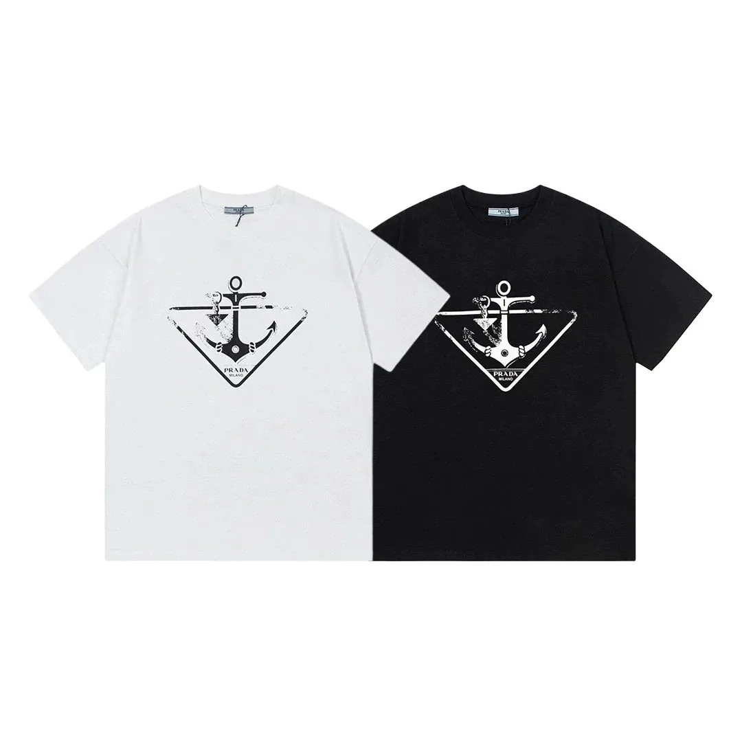 Prada Triangle Logo Print T-Shirt Collection — Photo 4