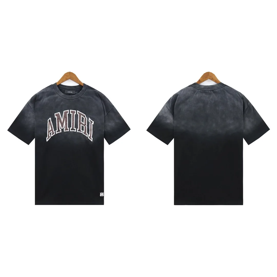 Amiri Washed Embroidered Cotton T-Shirt — photo 4