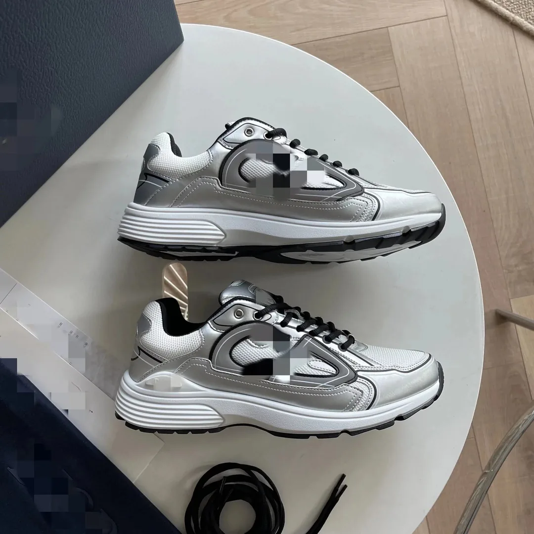 Dior B30 Beige Reflective Sneakers